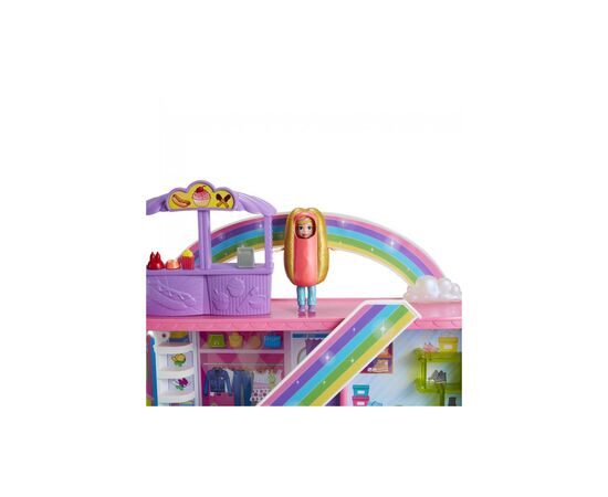 Игровой набор Polly Pocket Радужный торговый центр (HHX78), изображение 3 Игровой набор Polly Pocket Радужный торговый центр (HHX78), изображение 3