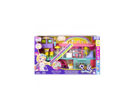 Игровой набор Polly Pocket Радужный торговый центр (HHX78), изображение 9 Игровой набор Polly Pocket Радужный торговый центр (HHX78), изображение 9