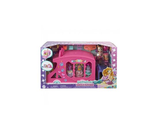 Игровой набор Enchantimals Модный фургончик леди Кошечки (HPB34), изображение 7 Игровой набор Enchantimals Модный фургончик леди Кошечки (HPB34), изображение 7
