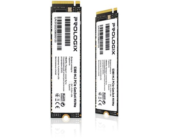 Накопитель SSD M.2 2280 256GB Prologix (PRO256GS380), изображение 3 Накопитель SSD M.2 2280 256GB Prologix (PRO256GS380), изображение 3