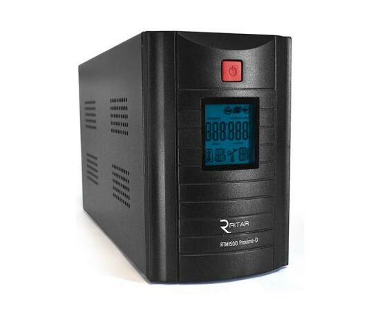 Источник бесперебойного питания Ritar RTM1500 (900W) Proxima-D (RTM1500D), изображение 2 Источник бесперебойного питания Ritar RTM1500 (900W) Proxima-D (RTM1500D), изображение 2