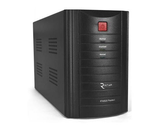 Источник бесперебойного питания Ritar RTM1500 (900W) Proxima-L (RTM1500L), изображение 2 Источник бесперебойного питания Ritar RTM1500 (900W) Proxima-L (RTM1500L), изображение 2