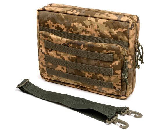 Чехол для планшета Vinga Tactical Military universal 12-13" MOLLE, Cordura 1000, pixel (VTB13UTMCP), изображение 3 Чехол для планшета Vinga Tactical Military universal 12-13" MOLLE, Cordura 1000, pixel (VTB13UTMCP), изображение 3
