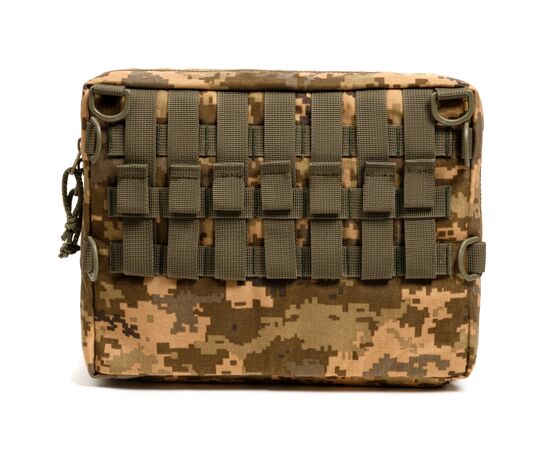 Чехол для планшета Vinga Tactical Military universal 12-13" MOLLE, Cordura 1000, pixel (VTB13UTMCP), изображение 4 Чехол для планшета Vinga Tactical Military universal 12-13" MOLLE, Cordura 1000, pixel (VTB13UTMCP), изображение 4