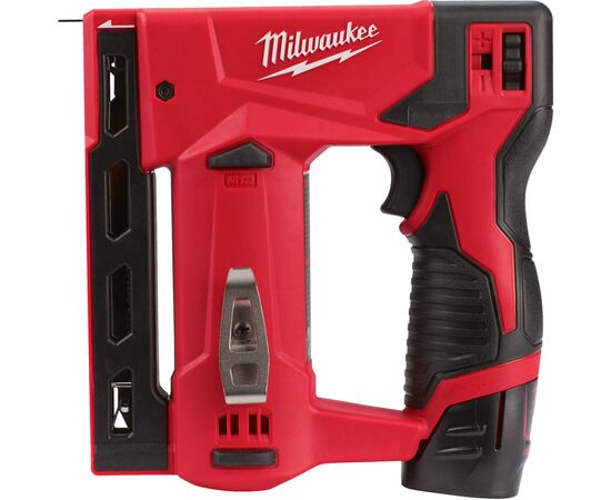 Степлер строительный Milwaukee M12 BST-202X 2x2Ah, HD кейс (4933459635)