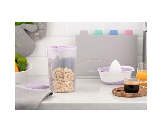 Ємність для сипучих продуктів Ardesto Fresh 3в1 3 х 0,75 л Ліловий (AR1375LP), зображення 3