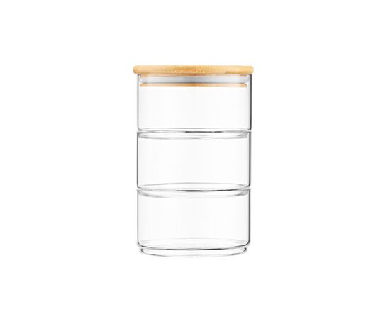 Ємність для сипучих продуктів Ardesto Midori 3 х 400 мл (AR1203CB), зображення 3