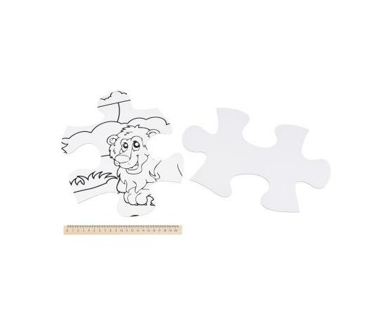 Пазл Same Toy Африканские животные (2173Ut), зображення 5 Пазл Same Toy Африканские животные (2173Ut), зображення 5