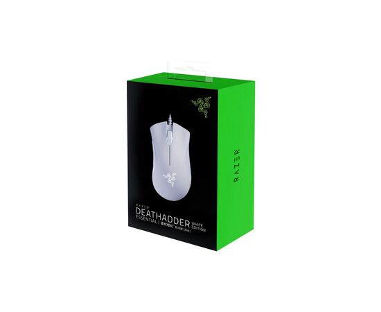 Мышка Razer DeathAdder Essential USB White (RZ01-03850200-R3U1), изображение 5 Мышка Razer DeathAdder Essential USB White (RZ01-03850200-R3U1), изображение 5