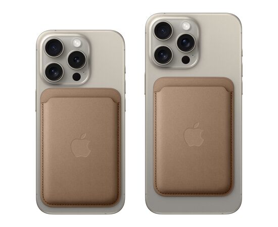 Чохол до мобільного телефона Apple iPhone FineWoven Wallet with MagSafe Taupe (MT243ZM/A), зображення 5 Чохол до мобільного телефона Apple iPhone FineWoven Wallet with MagSafe Taupe (MT243ZM/A), зображення 5