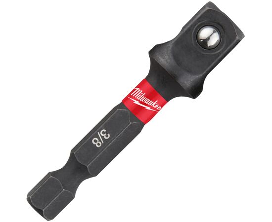 Адаптер для інструменту Milwaukee ShW з 1/4"HEX на 3/8" квадратний хвостовик (4932478054)