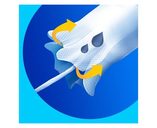 Тампоны Tampax Super Plus с аппликатором 18 шт. (8006540716670), изображение 6 Тампоны Tampax Super Plus с аппликатором 18 шт. (8006540716670), изображение 6