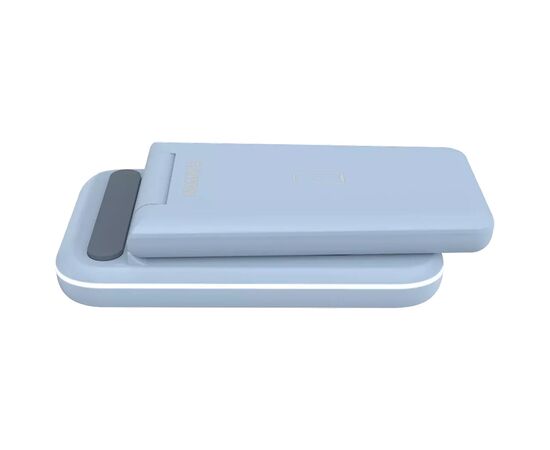 Зарядное устройство Canyon WS-304 Foldable 3in1 Wireless charger Blue (CNS-WCS304BL), изображение 5 Зарядное устройство Canyon WS-304 Foldable 3in1 Wireless charger Blue (CNS-WCS304BL), изображение 5