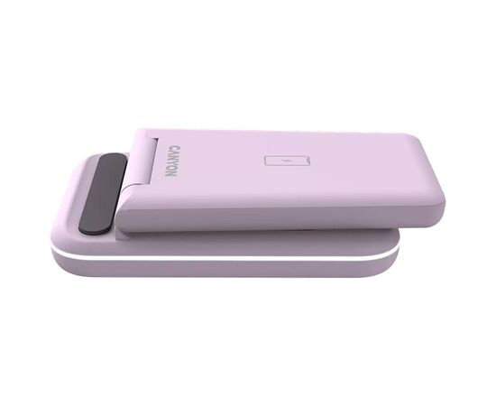 Зарядное устройство Canyon WS-304 Foldable 3in1 Wireless charger Iced Pink (CNS-WCS304IP), изображение 5 Зарядное устройство Canyon WS-304 Foldable 3in1 Wireless charger Iced Pink (CNS-WCS304IP), изображение 5