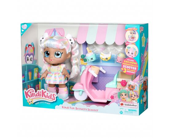 Кукла Kindi Kids Марша Мелло со скутером (50047), изображение 3 Кукла Kindi Kids Марша Мелло со скутером (50047), изображение 3