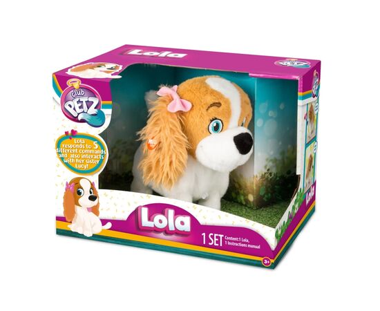 Интерактивная игрушка IMC Toys Собака Лола (94802), изображение 2 Интерактивная игрушка IMC Toys Собака Лола (94802), изображение 2
