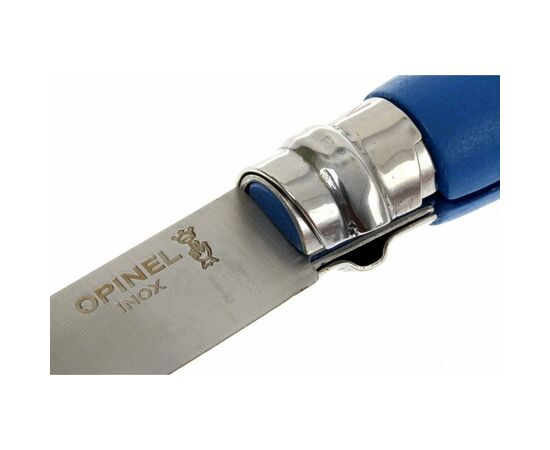 Нож Opinel №7 "My First Opinel" blue (001697), изображение 3 Нож Opinel №7 "My First Opinel" blue (001697), изображение 3
