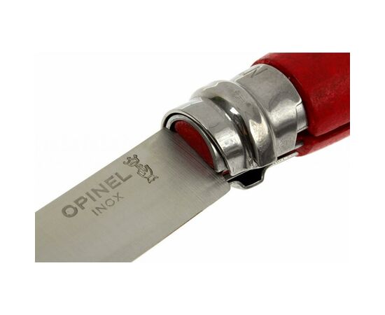Нож Opinel №7 "My First Opinel" red (001698), изображение 3 Нож Opinel №7 "My First Opinel" red (001698), изображение 3