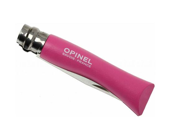 Нож Opinel №7 "My First Opinel" pink (001699), изображение 4 Нож Opinel №7 "My First Opinel" pink (001699), изображение 4