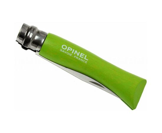 Нож Opinel №7 "My First Opinel" green (001700), изображение 4 Нож Opinel №7 "My First Opinel" green (001700), изображение 4