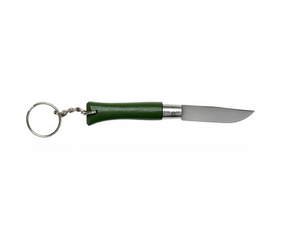 Нож Opinel 4 Inox VRI Green (002054), изображение 2 Нож Opinel 4 Inox VRI Green (002054), изображение 2