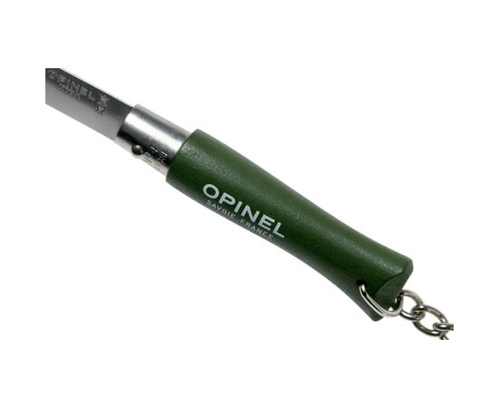 Нож Opinel 4 Inox VRI Green (002054), изображение 5 Нож Opinel 4 Inox VRI Green (002054), изображение 5