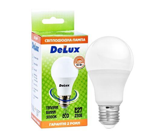Лампочка Delux BL 60 10 Вт 3000K (90020548), изображение 3 Лампочка Delux BL 60 10 Вт 3000K (90020548), изображение 3
