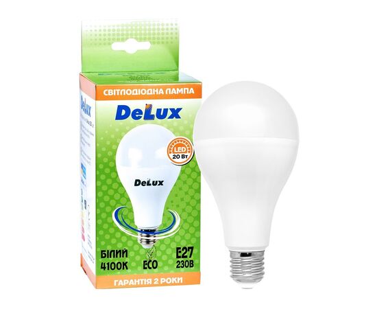 Лампочка Delux BL 80 20 Вт 4100K (90020553), изображение 3 Лампочка Delux BL 80 20 Вт 4100K (90020553), изображение 3