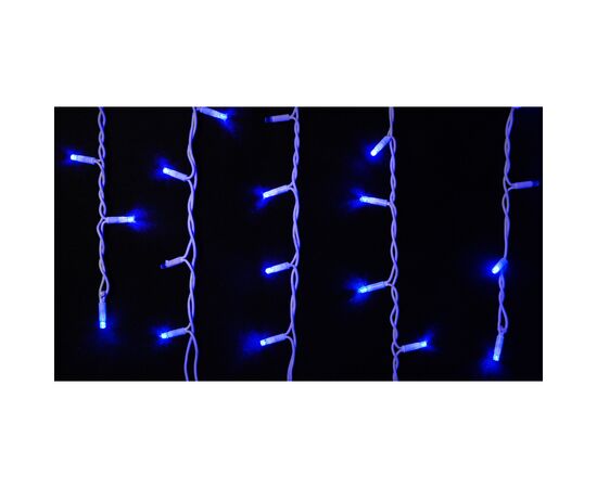 Гирлянда Delux ICICLE flash 75LED 2 х 0.7 м синий/белый IP44 EN (90012957)