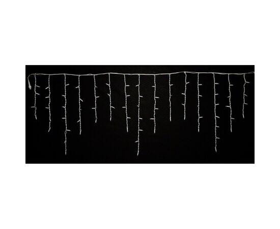 Гирлянда Delux ICICLE 100LED 2x0.7 м Желтый flash Белый/Белый IP44 (90015181), изображение 3 Гирлянда Delux ICICLE 100LED 2x0.7 м Желтый flash Белый/Белый IP44 (90015181), изображение 3