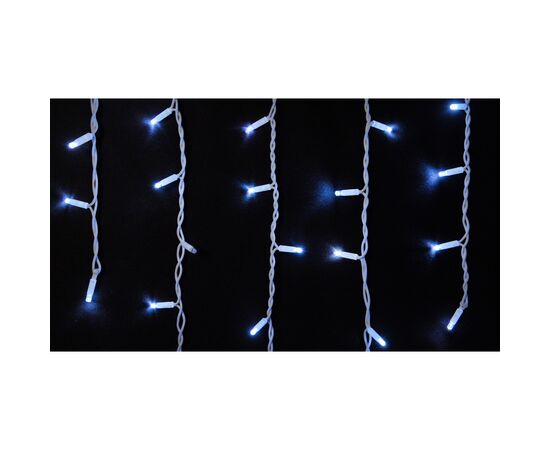 Гірлянда Delux ICICLE 75 LED 2 x 0.7 м IP44 EN Білий/білий (90016588)
