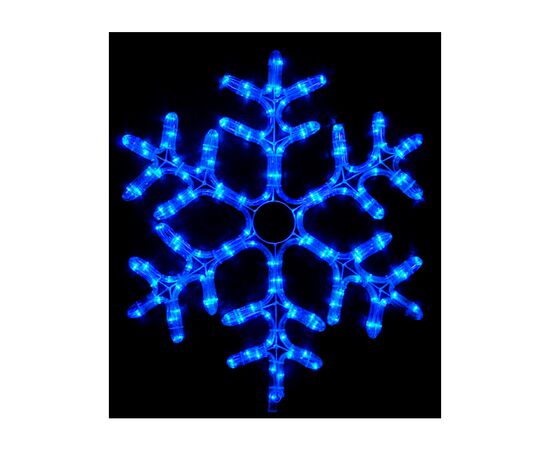 Гірлянда Delux Motif flash Snowflake 55 см синій IP44 EN (90012964)