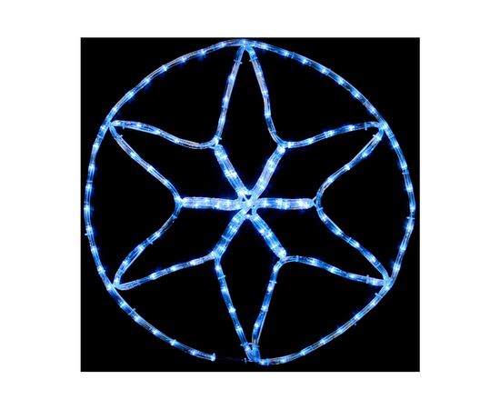 Гірлянда Delux Motif flash Star 60 х 60 см білий IP44 EN (90012983)