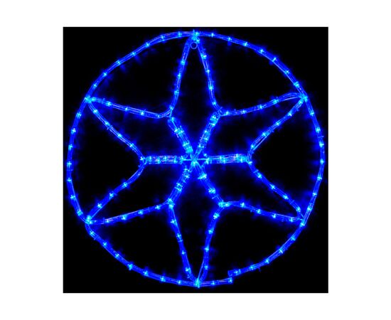 Гірлянда Delux Motif flash Star 60 х 60 см синій P44 EN (90012984)
