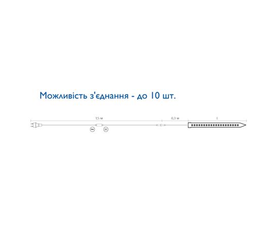 Гирлянда Delux SNOWFALL C 60 LED 1.0 м белый/белый IP44 EN (90009093), изображение 2 Гирлянда Delux SNOWFALL C 60 LED 1.0 м белый/белый IP44 EN (90009093), изображение 2