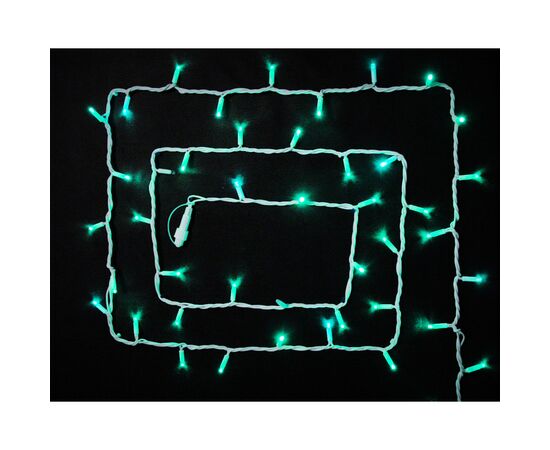 Гірлянда Delux STRING flash 100LED 10 м зелений/білий IP44 EN (90012969)