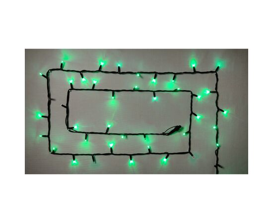 Гирлянда Delux STRING 100LED 10 м зеленый/черный IP44 EN (90012970)