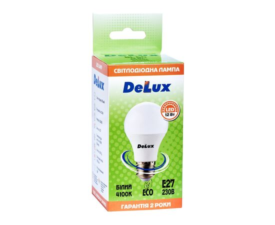Лампочка Delux BL 60 12 Вт 4100K (90011750), изображение 2 Лампочка Delux BL 60 12 Вт 4100K (90011750), изображение 2