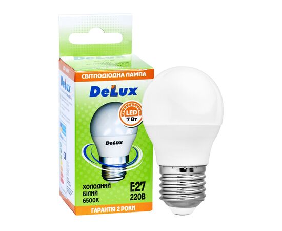 Лампочка Delux BL50P 7Вт 6500K 220В E27 (90020562), изображение 3 Лампочка Delux BL50P 7Вт 6500K 220В E27 (90020562), изображение 3
