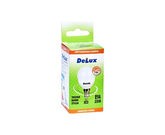 Лампочка Delux BL50P 7Вт 2700K 220В E14 (90004074), изображение 3 Лампочка Delux BL50P 7Вт 2700K 220В E14 (90004074), изображение 3