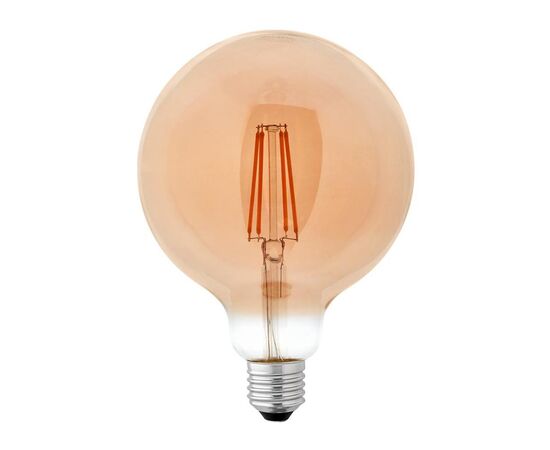 Лампочка Delux Globe G125 8Вт E27 2700К amber filament (90016726)