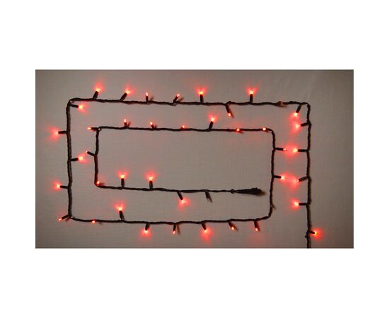 Гирлянда Delux String 100LED IP44 EN 10 м Красный/черный (90016601), изображение 2 Гирлянда Delux String 100LED IP44 EN 10 м Красный/черный (90016601), изображение 2