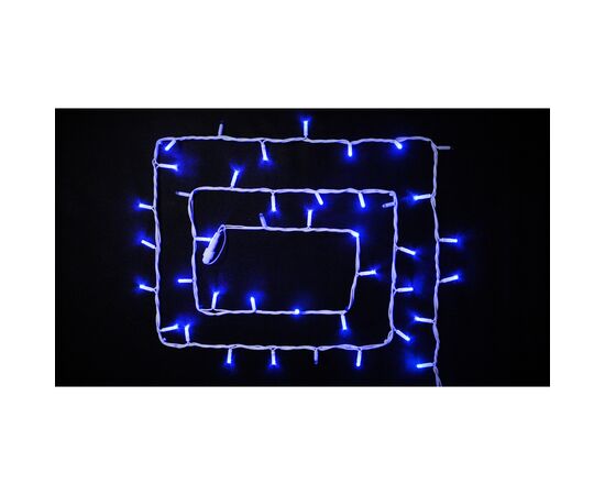 Гирлянда Delux String 100LED IP44 EN 10 м Синий/белый (90016604), изображение 2 Гирлянда Delux String 100LED IP44 EN 10 м Синий/белый (90016604), изображение 2