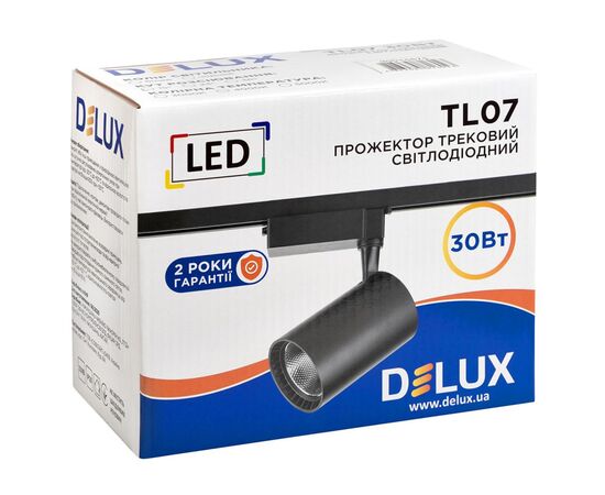 Світильник Delux TL07 30 Вт 36 4000K (90015875), зображення 2 Світильник Delux TL07 30 Вт 36 4000K (90015875), зображення 2