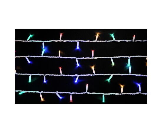 Гирлянда Delux STRING flash 200LED 20 м мульти/белый IP44 EN (90012981), изображение 2 Гирлянда Delux STRING flash 200LED 20 м мульти/белый IP44 EN (90012981), изображение 2