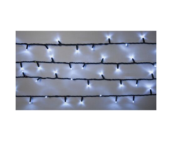 Гирлянда Delux STRING 200 LED 20m белый/черный IP44 EN (90009110), изображение 2 Гирлянда Delux STRING 200 LED 20m белый/черный IP44 EN (90009110), изображение 2