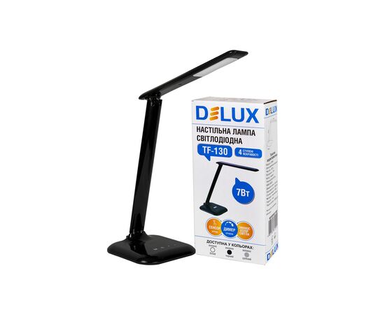 Настільна лампа Delux LED TF-130 7 Вт (90008949), зображення 2 Настільна лампа Delux LED TF-130 7 Вт (90008949), зображення 2