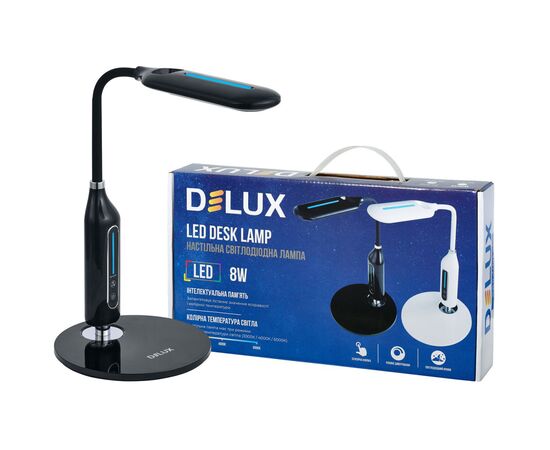 Настільна лампа Delux LED TF-510 8 Вт (90018128), зображення 2 Настільна лампа Delux LED TF-510 8 Вт (90018128), зображення 2