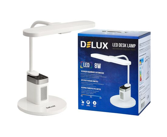 Настольная лампа Delux LED TF-540 8 Вт (90018133), изображение 2