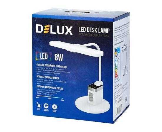 Настольная лампа Delux LED TF-540 8 Вт (90018133), изображение 3